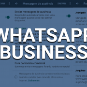 Whatsapp business para sua empresa